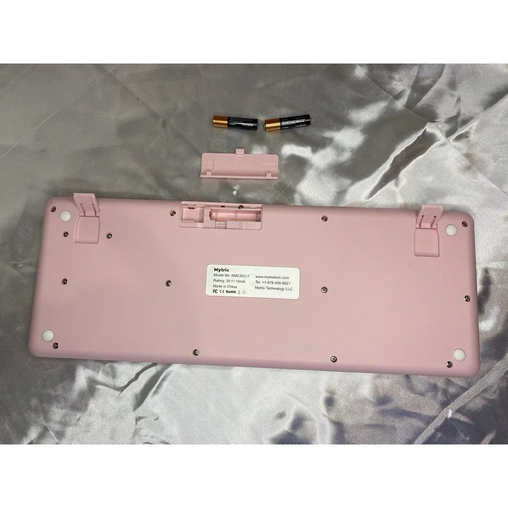 Pink Mytrix USB Wireless Keyboard - No USB Adapter - Parts Only Model KMCS01-1